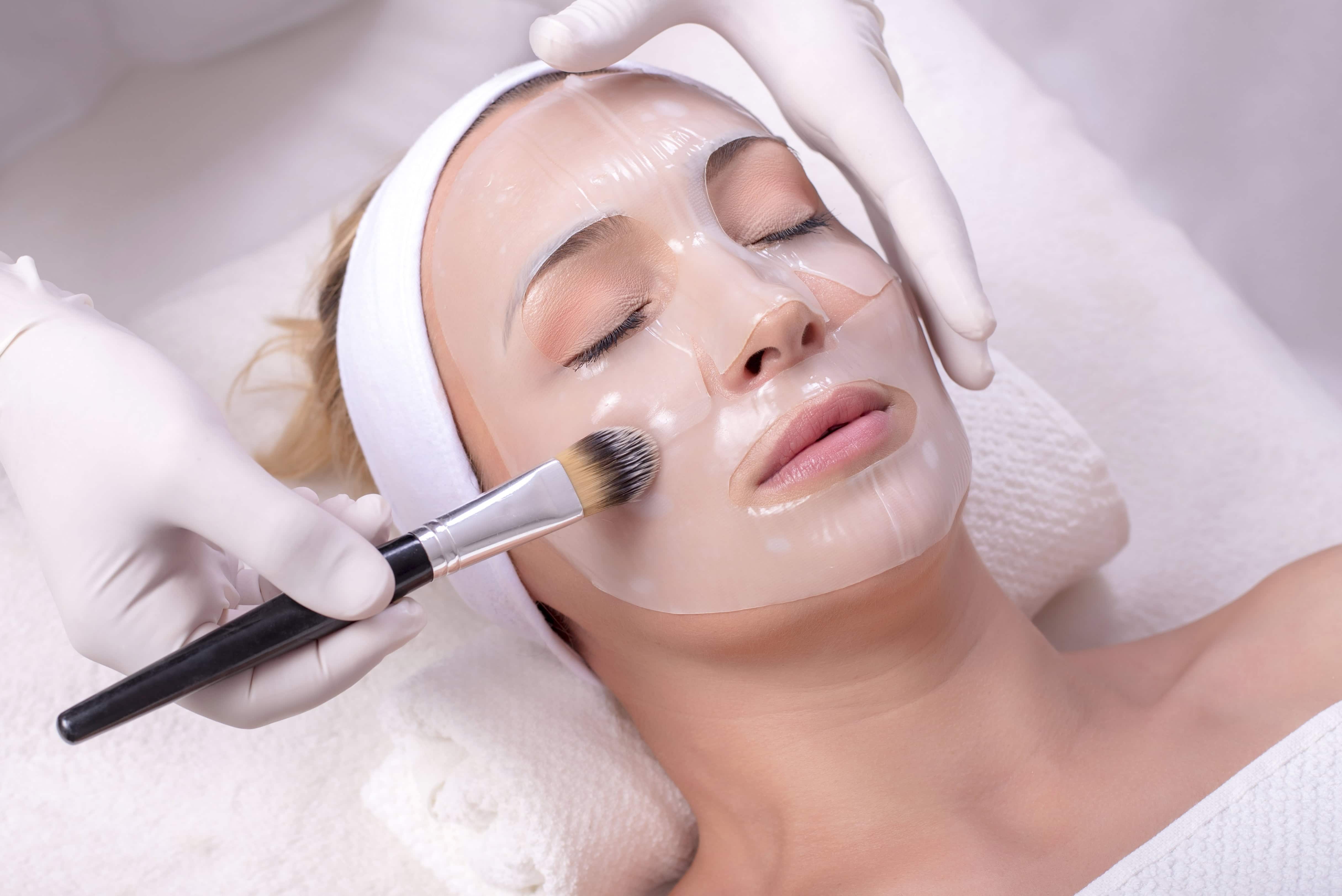 Deep cleansing facial treatment with a professional skincare mask, exfoliation, and gentle facial massage for glowing, healthy skin. Expert skincare services at Shrinika Derma Care.