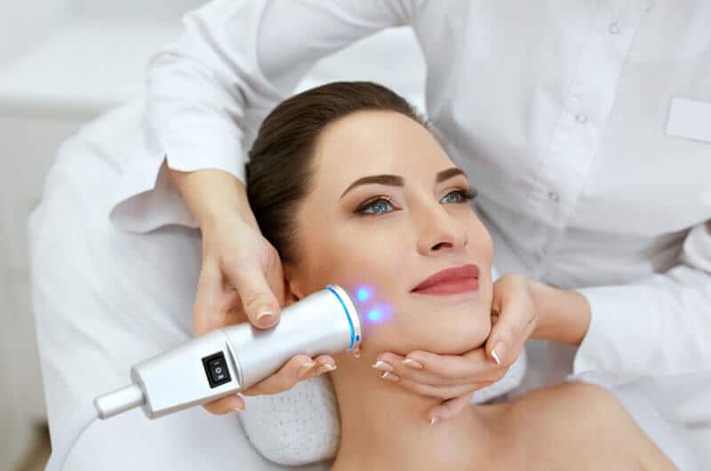 Effective skin rejuvenation with advanced facial treatment at Shrinika Derma Care, using non-invasive technology for healthier, glowing skin.